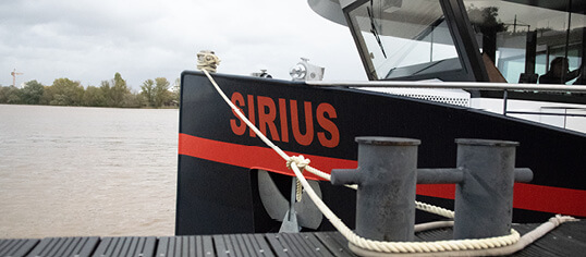 Notre nouveau bateau Sirius